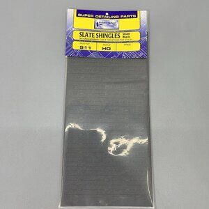 Builders In Scale Slate Shingles Adhesive HO Scale Black 511
